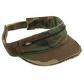 Enzyme Washed Cotton Twill Visor